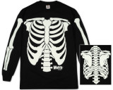 Long Sleeve: The Misfits - Glow in the Dark Skeleton