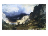 A Storm in the Rocky Mountains - Mt. Rosalie