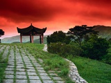 Buy Covered Structure on Temple Grounds at AllPosters.com