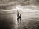 Diamond Head Yacht in Swiftsure Race Photographic Print