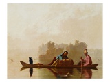 Fur Traders Descending the Missouri