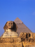 Great Sphinx and the Pyramid of Khafre