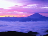 Mount Fuji and Fog in November