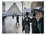 Paris Street; Rainy Day, 1877 Giclee Print