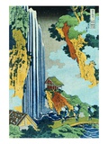 Ono Waterfall Along the Kisokaido, from the Series A Journey to the Waterfalls of All the Provinces Giclee Print