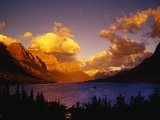 Sunrise over St. Mary Lake