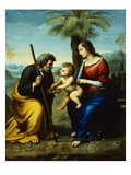 The Rest on the Flight into Egypt After Raphael Giclee Print