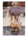 Buy Spanish Fountain at AllPosters.com