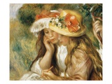 Two Girls Drawing