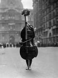 Walking Violin in Philadelphia Mummers' Parade, 1917