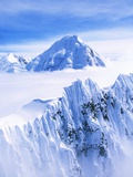 Wrangell Mountains and Clouds