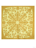 An Appliqued and Quilted Cotton Coverlet, Hawaii, Mid 19th Century