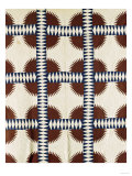 A Pieced Cotton Quilted Coverlet, circa 1860