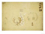 Buy Original Design Sketch on Paper for an Enameled Three-Piece "Arabian" Coffee Service, circa 1886 at AllPosters.com