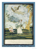 Buy Silk-On-Silk Needlework Picture, circa 1800 at AllPosters.com