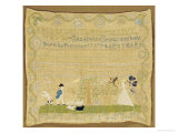 Buy Needlework Sampler, 1805 at AllPosters.com