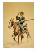 Buy A Mounted Infantryman, 1890 at AllPosters.com