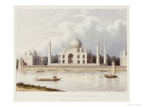 Buy The Taj Mahal, Tomb of the Emperor Shah Jehan and His Queen, circa 1824 at AllPosters.com