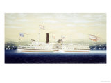 Buy Paddle Steamboat "City of Catskill" at AllPosters.com