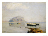 Buy A Calm with Fishing Boats in the Bay of Naples at AllPosters.com