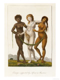 Europe Supported by Africa and America, circa 1796