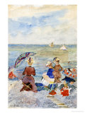 Figures on the Beach