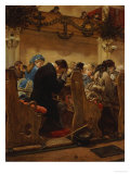 Buy Christmas Prayers, 1872 at AllPosters.com