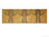 Buy Design for a Decorative Frieze of Stylized Human Figures Within Trees, circa 1895 at AllPosters.com