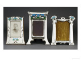 A Selection of William Hutton and Sons Silver and Enamel Picture Frames