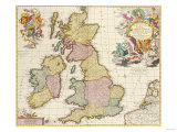 Composite Atlas of Great Britain, circa 1760