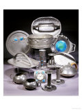 Buy Candlesticks, Crumb Trays, a Desk Clock and Cake Plates and a Tea Set at AllPosters.com