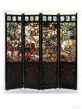 Buy An Aesthetic Movement Stained and Painted Glass Screen at AllPosters.com