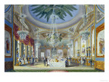 Buy The Banqueting Room at the Royal Pavilion, Brighton, 1826 at AllPosters.com