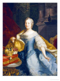 Buy Portrait of the Empress Maria-Theresa, 1749 at AllPosters.com