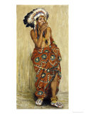 Indian with Blanket