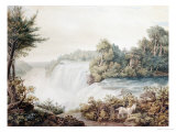 Niagara Falls, View of the American Fall, Taken from Goat Island, circa 1831 Niagara Falls, View of the American Fall, Taken from Goat Island, circa 1831