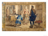 Buy A Tapestry Cartoon Depicting Fergus Mcivor Introducing Waverley to the Prince at AllPosters.com