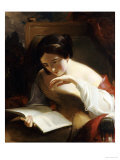 Buy Portrait of a Girl Reading, 1842 at AllPosters.com