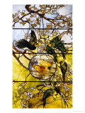 Parakeets and Gold Fish Bowl, 1893