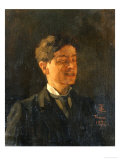 Self Portrait with Winking Eye, 1872