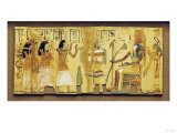 An Egyptian Papyrus Fragment. New Kingdom, 1196-1070 BC