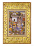 A Prince Giving Audience Mughal Late 16th Century
