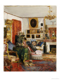 Buy An Interior of a Sitting Room, 1882 at AllPosters.com