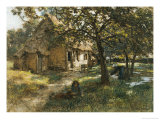 Chaumiere, Normande, 1900