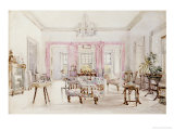 The Drawing Room of Queen's House, Barbados, circa 1880