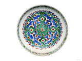 A Rimless Iznik Pottery Dish, circa 1600