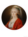 Buy Portrait Miniature of Czarina Catherine the Great (1729-1796) at AllPosters.com