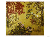 Camellias, Hydrangeas, Cherry Flowers, Lilies and Other Flowers, 18th Century