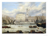 Buy View of the Adelaide Hotel with the Spire of St. Magnus the Martyr at AllPosters.com