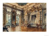 Buy A Bedroom in the Tzar's Palace at Tsarskoe-Selo, St. Petersburg, 1870 at AllPosters.com